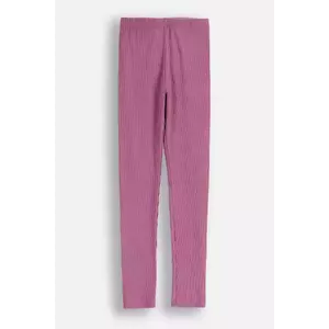 Coccodrillo leggins copii culoarea violet, uni, WINTER COSY GRIL JUNIOR imagine