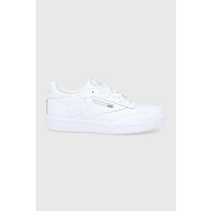 Reebok Classic încălțăminte din piele pentru copii BS6168 culoarea alb imagine