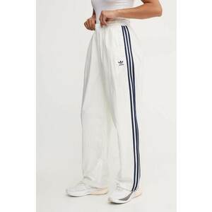 adidas Originals pantaloni de trening culoarea bej, modelator, IS2354 imagine