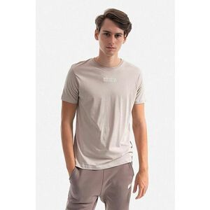 Alpha Industries tricou din bumbac bărbați, culoarea bej, cu imprimeu 118529.627-cream imagine