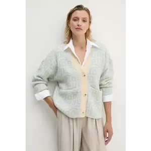 MUNTHE cardigan din amestec de lana TALHUA culoarea bej, 243161824375 imagine