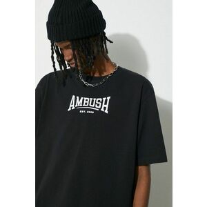 AMBUSH tricou din bumbac Graphic barbati, culoarea negru, cu imprimeu, BMAA006S24JER imagine