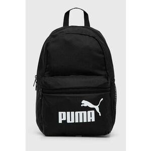 Puma ghiozdan copii Phase Small Backpack culoarea negru, mic, cu imprimeu imagine