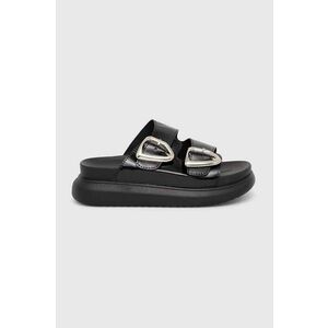 Answear Lab papuci femei, culoarea negru, cu platforma imagine