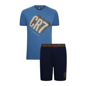 CR7 Cristiano Ronaldo set de pijama de bumbac cu imprimeu imagine
