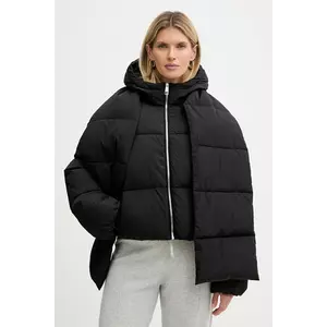 BOSS Orange geacă culoarea negru, de iarnă, oversize, 50548028 imagine