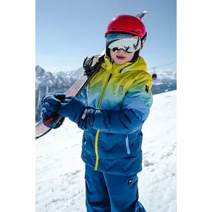 Lego geacă de schi pentru copii culoarea alb, 11010598 imagine