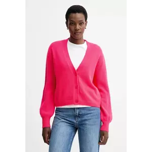 FROM FUTURE cardigan din cașmir culoarea roz, light, WPC01617 imagine