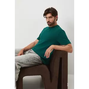 Medicine tricou culoarea turcoaz, neted imagine