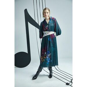 Medicine rochie culoarea negru imagine