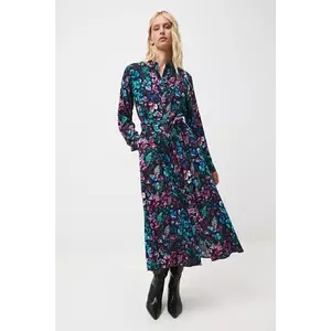 Medicine rochie culoarea negru, midi, evazati imagine