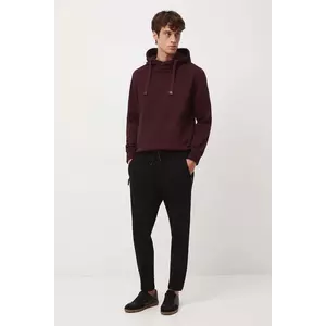 Medicine pantaloni de trening culoarea negru, neted imagine