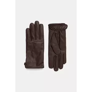 Medicine manusi de piele culoarea maro imagine