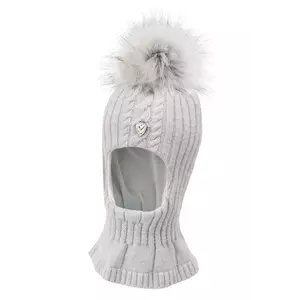 Jamiks cagulă pentru copii cu lână ESTERE II culoare gri JZI071 imagine