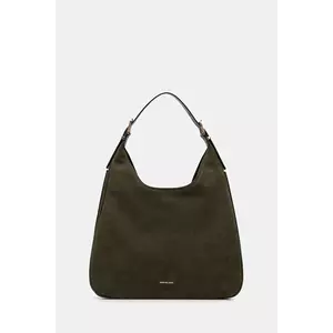 MICHAEL Michael Kors geantă de mână din piele NOLITA culoare verde 30F4GY5H3T imagine