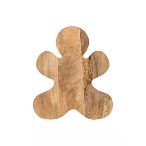 Bloomingville tavă decorativă Ginnie 30 x 1, 5 x 25 cm culoarea bej imagine