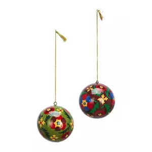 Madam Stoltz globuri de pom 7 cm 2-pack imagine