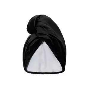 GLOV turban de păr cu două fețe Double-Sided Premium Hair Wrap culoare neagră imagine