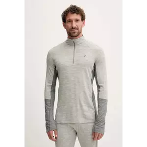 Peak Performance tricou funcțional cu mânecă lungă din lână Magic culoare neagră G80934 imagine