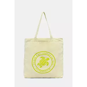 Vilebrequin geantă de plajă din in BABEL culoare verde BBLA1111 imagine