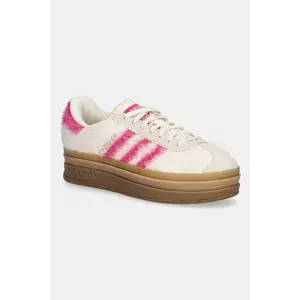 adidas Originals sneakers Gazelle Bold culoarea bej, JS3908 imagine