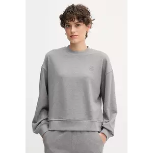 United Colors of Benetton bluză culoarea gri, cu imprimeu, 3WNW3M07T imagine