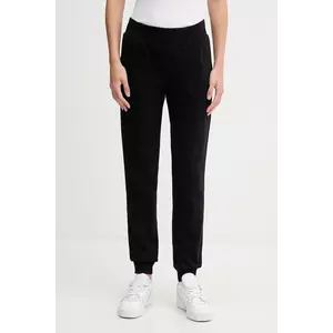 United Colors of Benetton pantaloni de trening culoarea negru, uni, 3WNW3F04R imagine