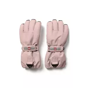 Lego Wear manusi copii culoarea maro imagine