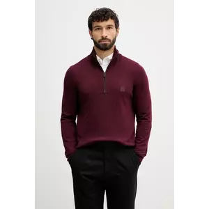 BOSS Orange pulover din amestec de lână culoarea negru, light, 50527585 imagine