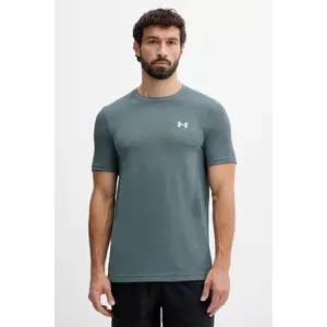 Under Armour tricou de antrenament Vanish Seamless culoarea gri, uni, 1382801 imagine