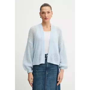 BOSS Orange cardigan din amestec de lână culoarea bej, light, 50545878 imagine