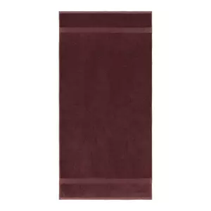 BOSS prosop din bumbac LOFT Brownie 70 x 140 cm culoarea bordo imagine
