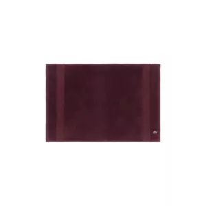 Lacoste covor de baie L LECROCO Bordeaux 50 x 70 cm culoarea bordo imagine