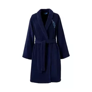 Kenzo halat de baie din bumbac KVTIGER Marine L culoarea bleumarin imagine