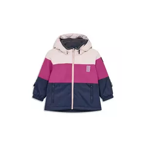 Lego geacă copii LWJERI 702 culoarea roz, 11010978 imagine