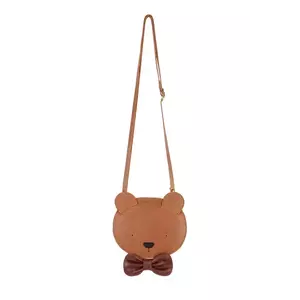 Donsje geantă de mână din piele pentru copii Britta Exclusive Purse Winter Bear culoarea maro, 5002018 imagine