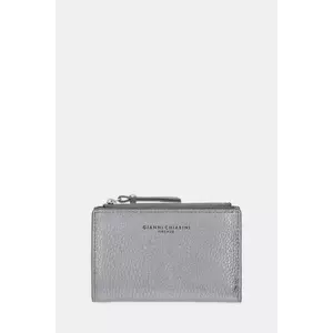 Gianni Chiarini portofel de piele culoarea argintiu, PF.6003.GRN.LM imagine