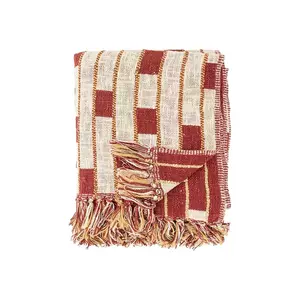 Bloomingville cuvertură de pat din bumbac 160 x 130 cm imagine