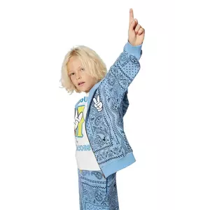 Marc Jacobs hanorac de bumbac pentru copii cu glugă, cu imprimeu, W60630 imagine