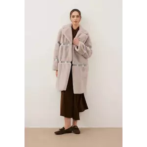 Bizuu palton FLORENCE culoarea bej, FLORENCE BEŻOWY imagine