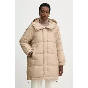 Weekend Max Mara geacă cu două fețe ANFORA culoarea bej, 2525496062600 imagine