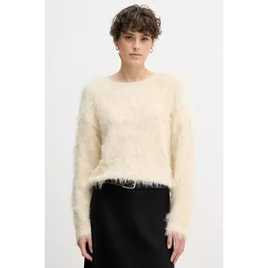 OUI pulover culoarea bej, 86064 imagine