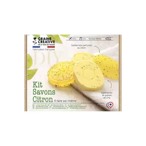 Graine Creative un set de săpunuri diy Kit Savons Citrons imagine