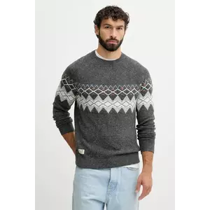 Pepe Jeans pulover din amestec de lână culoarea gri, PM7000024 imagine