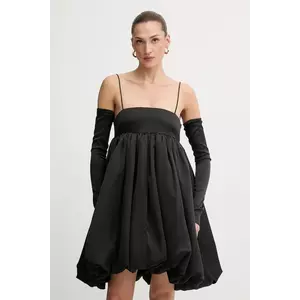 Rotate rochie culoarea negru, 114947100 imagine