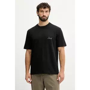 Lindbergh tricou din bumbac culoarea negru, cu imprimeu, 30.400120C imagine