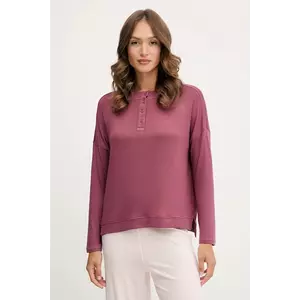 women'secret longsleeve culoarea bordo, 3272289 imagine