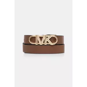 MICHAEL Michael Kors curea de piele cu două fețe culoarea maro, 29MKWB528999 imagine