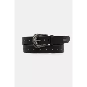 Pepe Jeans curea de piele culoarea negru, PL020869 imagine