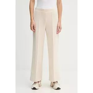 United Colors of Benetton pantaloni de trening culoarea bej, uni, 3Y2F3F04K imagine